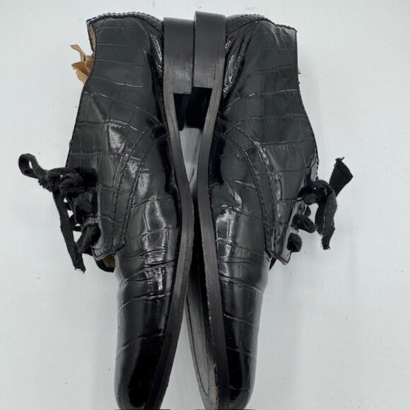 Kate Spade Black Patent Leather Oxfords Size 7 - Picture 6 of 8